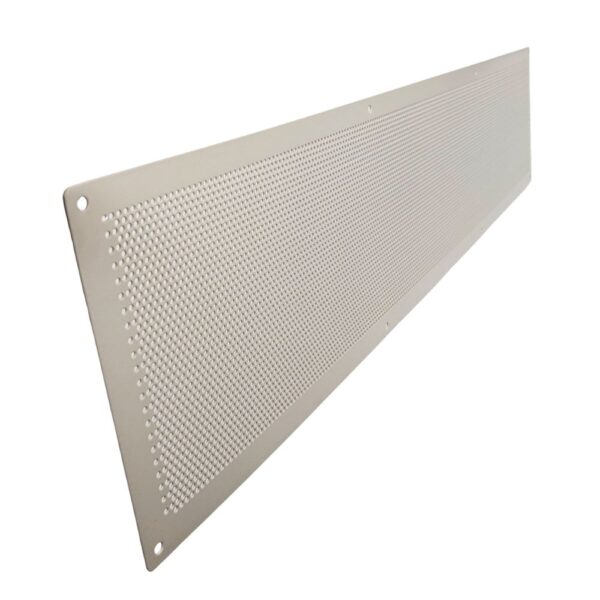 600 x 140mm Steel Eave Vents by Alpine Ventilation - White (Twin Pack)