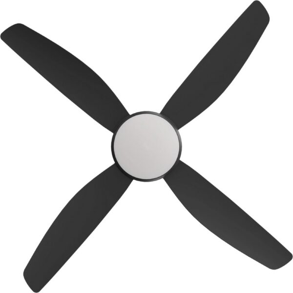 Calibo Vanga DC Ceiling Fan with LED Light - Black 56"