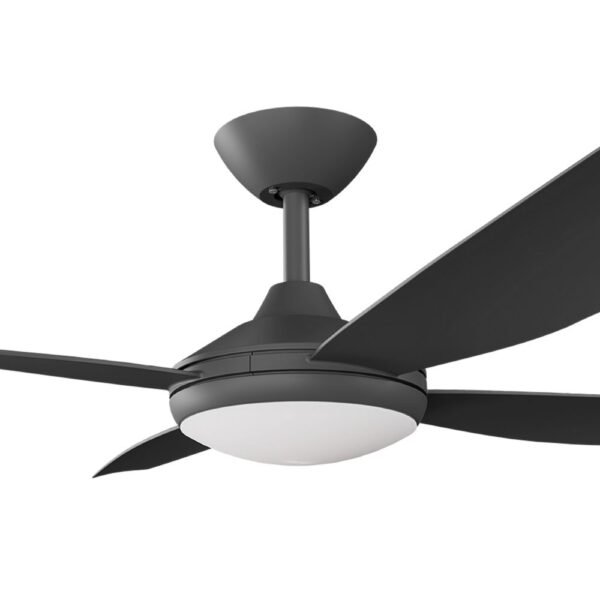 Calibo Vanga DC Ceiling Fan with LED Light - Black 56"