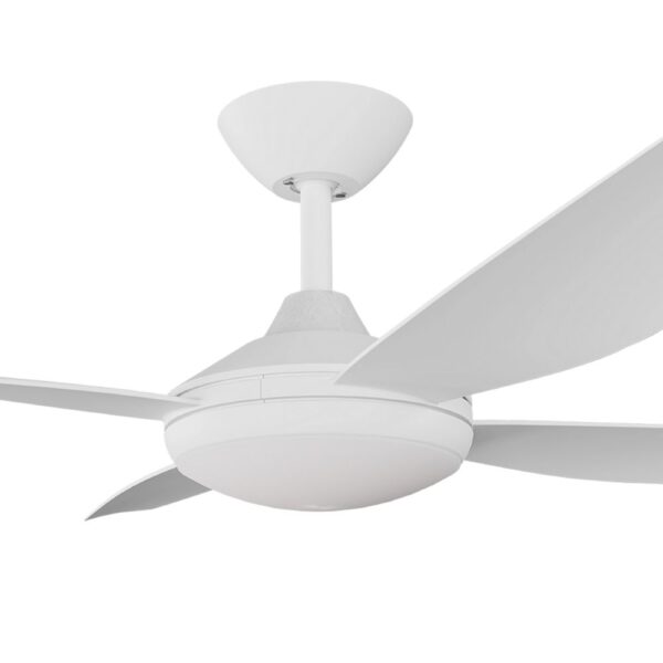 Calibo Vanga DC Ceiling Fan with LED Light - White 48"