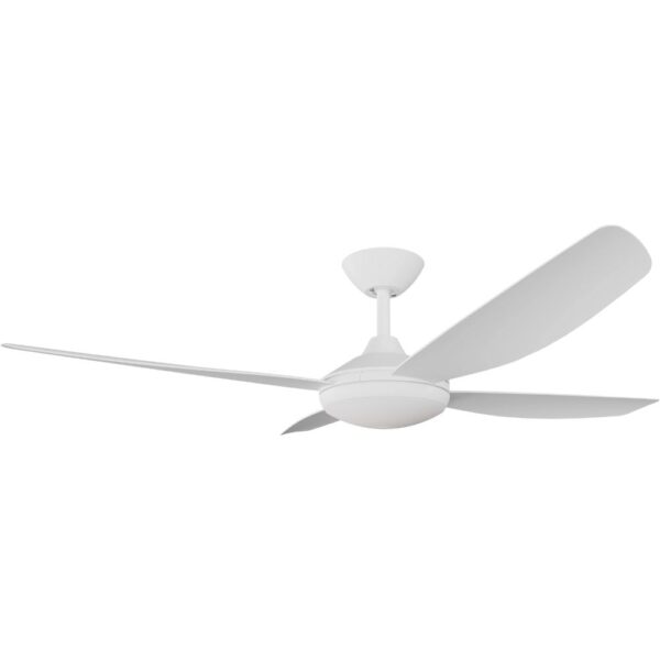 Calibo Vanga DC Ceiling Fan with LED Light - White 56"