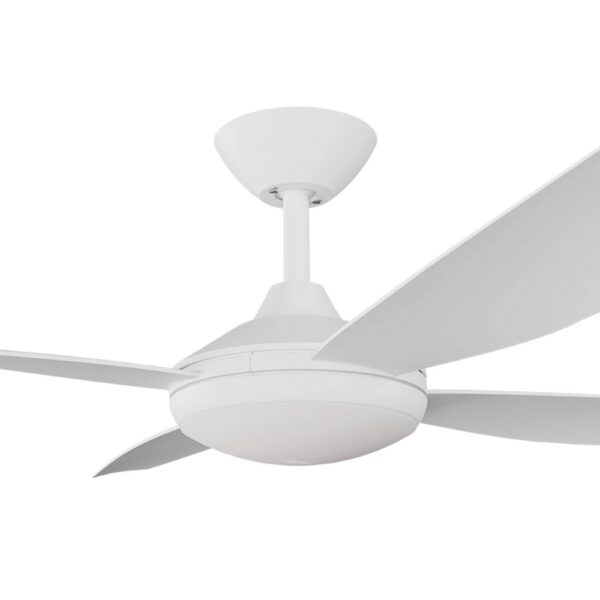 Calibo Vanga DC Ceiling Fan with LED Light - White 56"