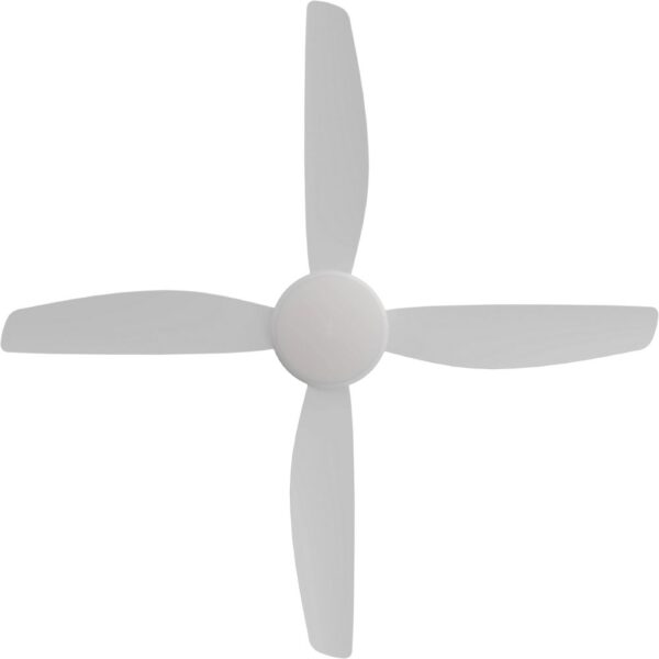 Calibo Vanga DC Ceiling Fan with LED Light - White 56"