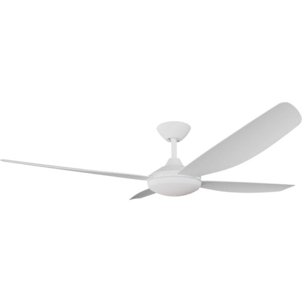 Calibo Vanga DC Ceiling Fan with LED Light - White 56"