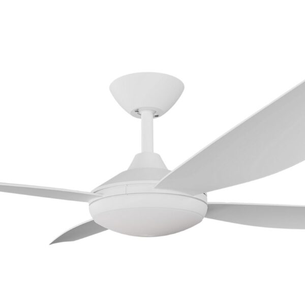 Calibo Vanga DC Ceiling Fan with LED Light - White 56"