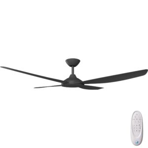 Calibo Vanga DC Ceiling Fan - Black 56"