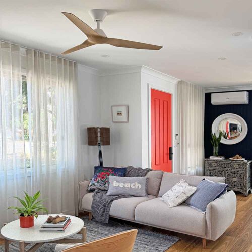 fanco-infinity-id-white-with-beechwood-blade-living-room-insitu