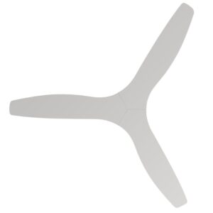 Claro Whisper IP66 DC Outdoor Ceiling Fan - White 58" - Image 3