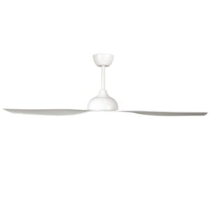 Claro Whisper IP66 DC Outdoor Ceiling Fan - White 58" - Image 4