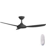 Calibo Condor DC Ceiling Fan - Black 48"