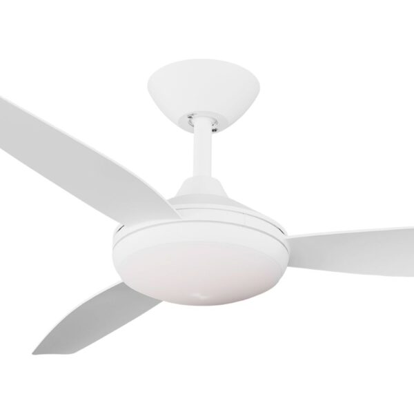 Calibo Condor DC Ceiling Fan with LED Light - White 48"