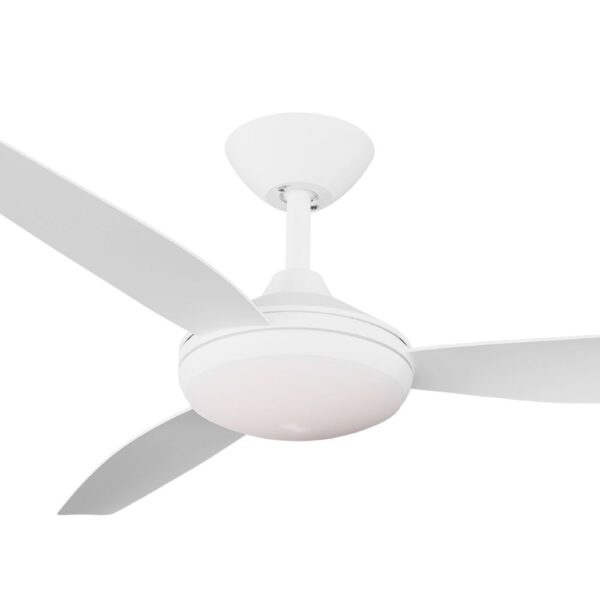 Calibo Condor DC Ceiling Fan with LED Light - White 52"