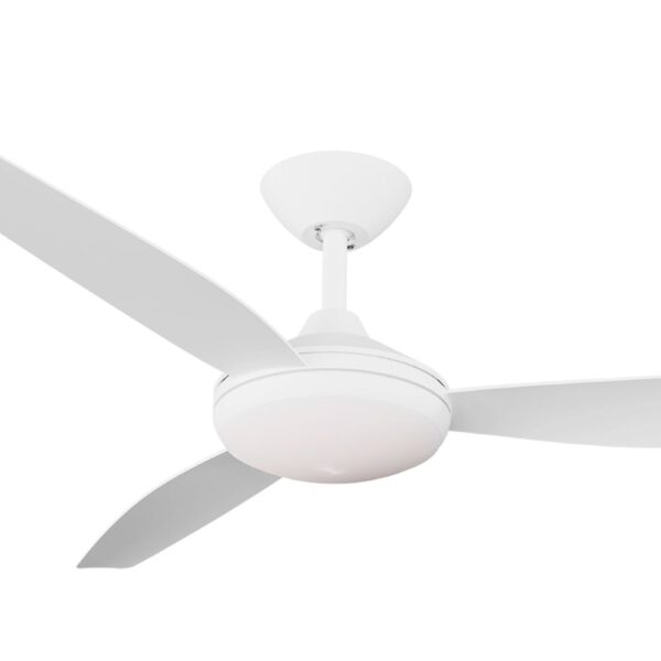 Calibo Condor DC Ceiling Fan with LED Light - White 56"