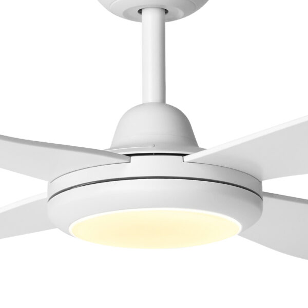 Eglo Aloha DC Ceiling Fan with LED Light - White 52"