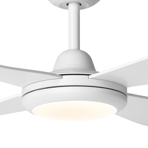 Eglo Aloha DC Ceiling Fan with LED Light - White 52"