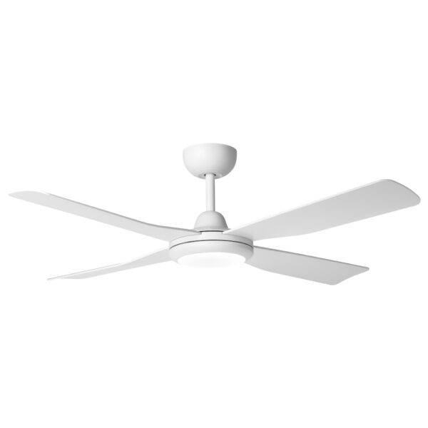 Eglo Aloha DC Ceiling Fan with LED Light - White 52"
