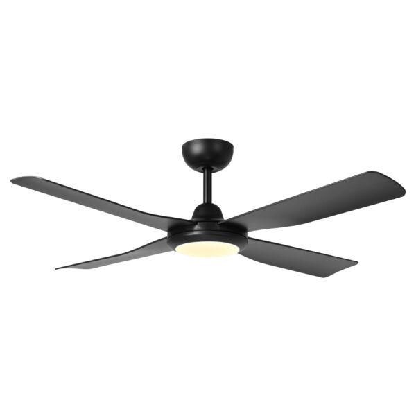 Eglo Aloha DC Ceiling Fan with LED Light - Black 48"