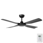 Eglo Aloha DC Ceiling Fan - Black 52"