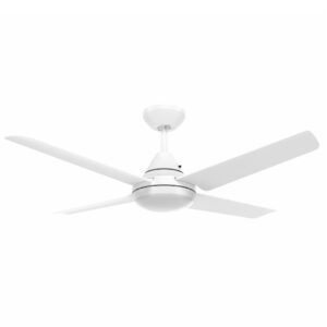 Mercator Cardinia AC Ceiling Fan with LED Light - White 48"