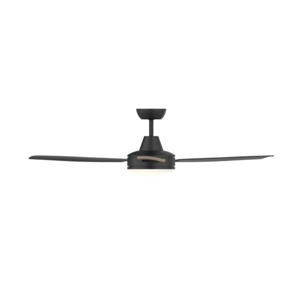 Mercator Nemoi DC Ceiling Fan with LED Light - Black 54"