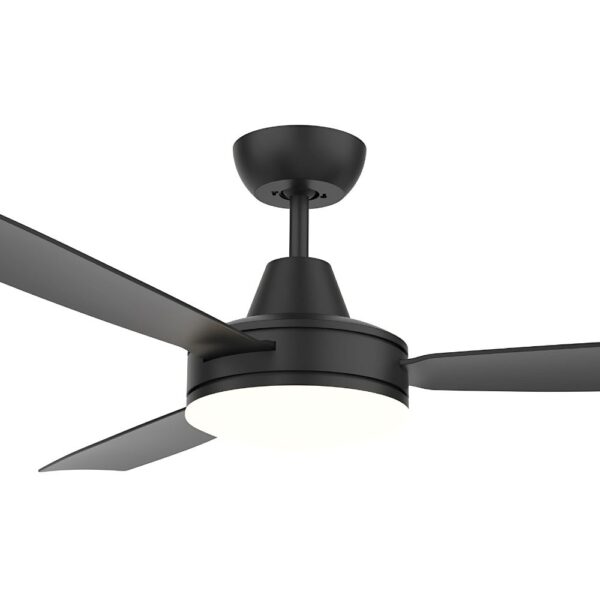 Mercator Nemoi DC Ceiling Fan with LED Light - Black 54"