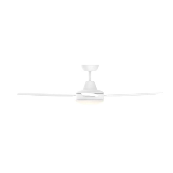 Mercator Nemoi DC Ceiling Fan with LED Light - White 54"