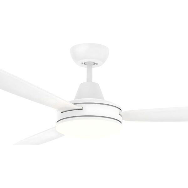 Mercator Nemoi DC Ceiling Fan with LED Light - White 54"