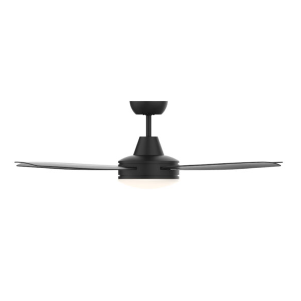 Mercator Nemoi Smart DC Ceiling Fan with LED Light - Black 54"