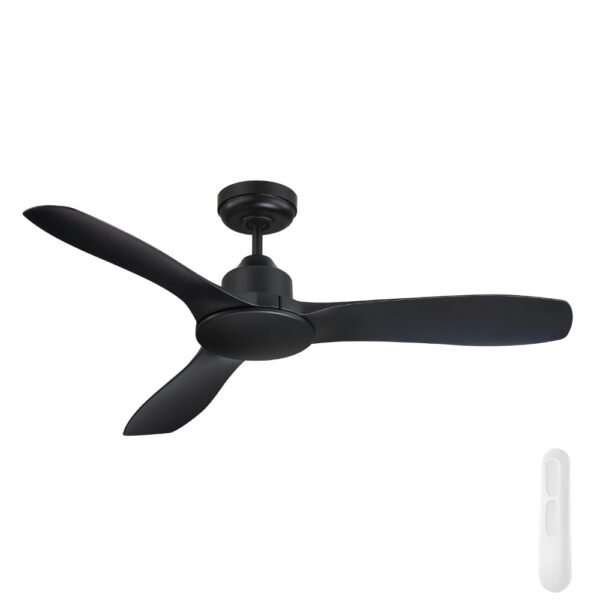 Mercator Raptor DC Ceiling Fan - Black 48"