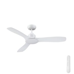 Mercator Raptor DC Ceiling Fan - White 48"