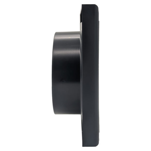 Fixed Flyscreen Vent 100mm - Dark Grey