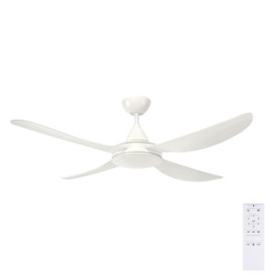 Brilliant Vector DC Ceiling Fan - White 56"