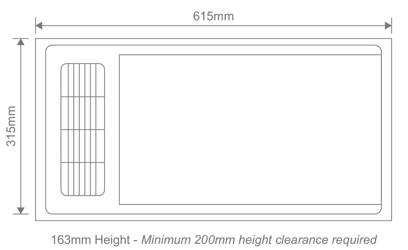 Domus Tropix dimensions