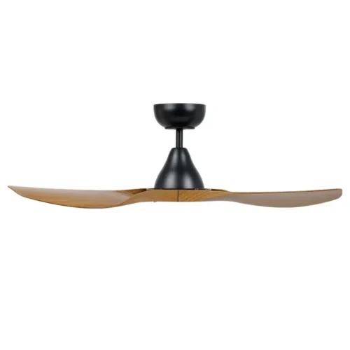 eglo-surf-dc-40-inch-black-with-burmese-teak-blades-no-light-side-view
