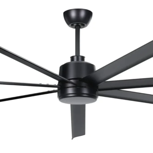 Eglo Tourbillion Pro DC Ceiling Fan - Black 120" - close up