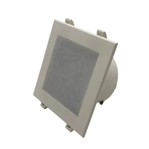 Alpine Ventilation Aluminium Face Snap-in Eave Vent 150mm Duct - White - main