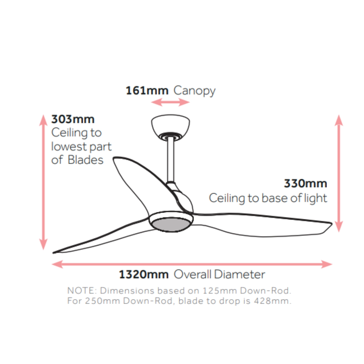 claro-whisper-ip66-dc-52-white-with-ligh-oak-and-cct-led-light-dimension