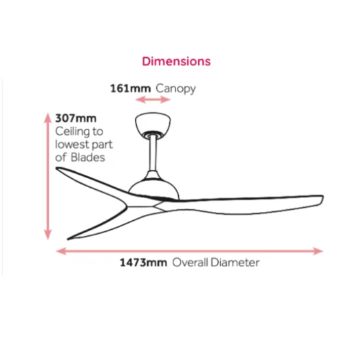 claro-whisper-ip66-dc-58-white-with-light-oak-no-light-dimension