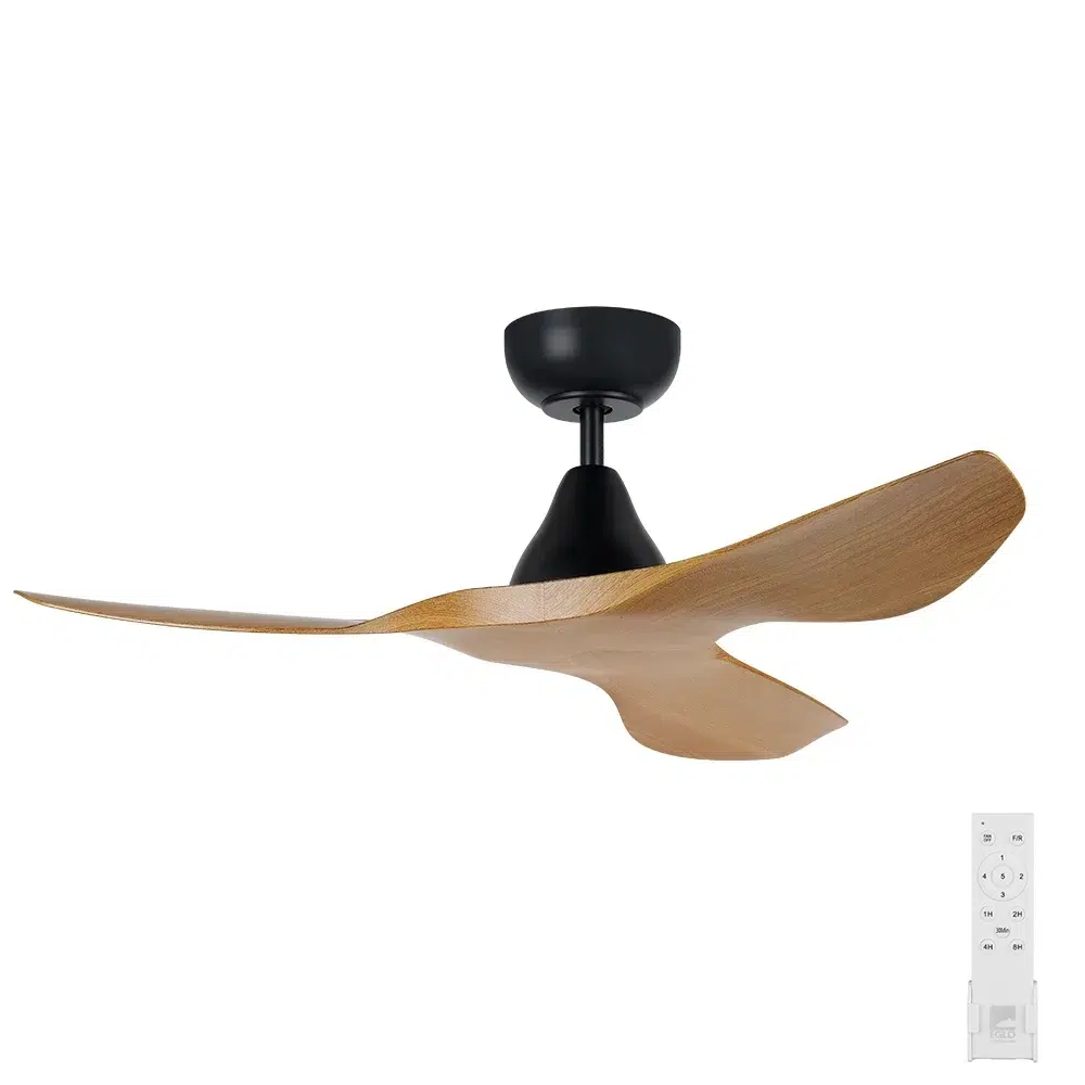 eglo-surf-dc-40-inch-black-with-burmese-teak-blades-no-light-with remote