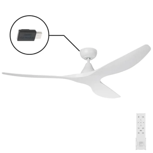 eglo-surf-smart-dc-60-white-no-light-with remote