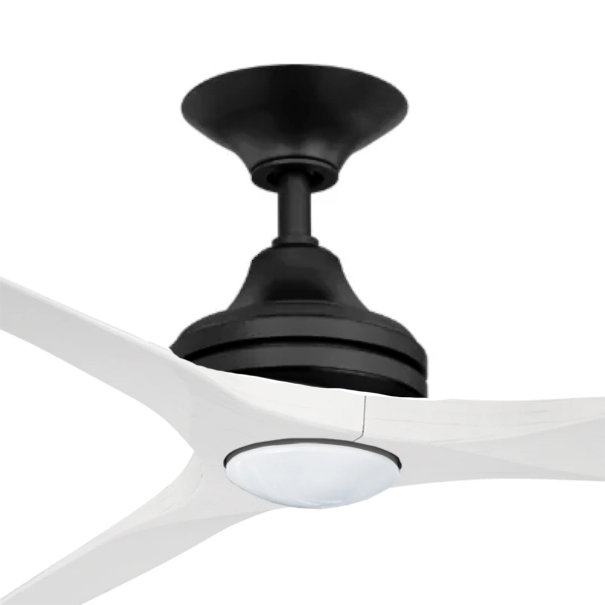 three-sixty-spitfire-ac-v2-60-inch-black-with-white-blades-with-cct-led-light-close-up