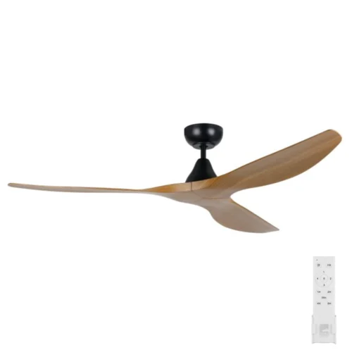 eglo-surf-dc-60-black-with-burmese-teak-blades-no-light-with remote