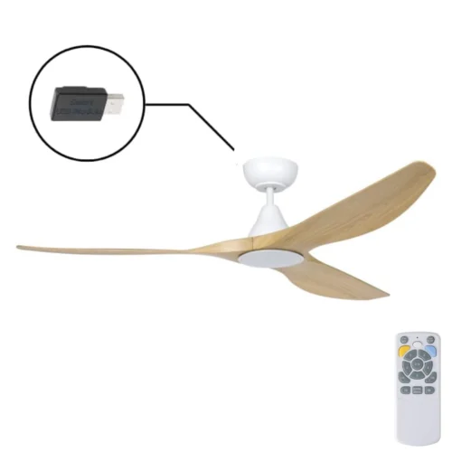 eglo-surf-smart-dc-60-white-with-light-oak-and-cct-led-light-with remote