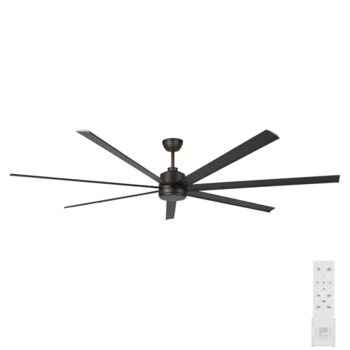 Eglo Tourbillion Pro 100 inch ceiling fan with remote in Oil Rubbed Bronze finish