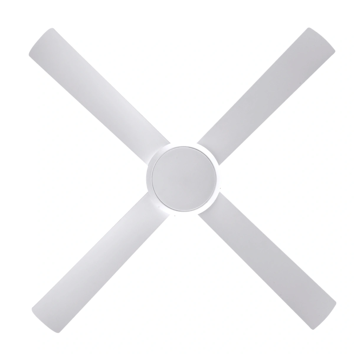 Fanco Eco Silent Pro DC Ceiling Fan with LED Light - White 56" - bottom view