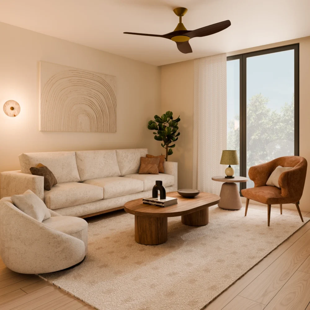calibo-cloudfan-dc-52-inch-gold-with-koa-blades-no-light-living-room