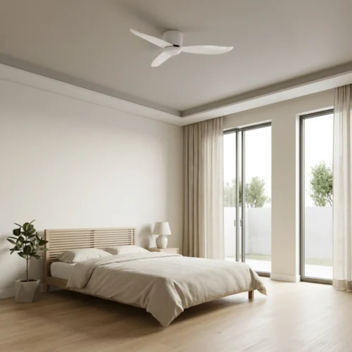 claro-essentials-spirit-dc-44-inches-white-with-light-in-bedroom-insitu