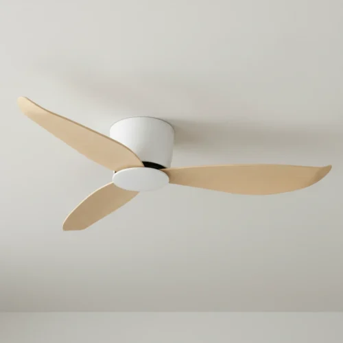 claro-essentials-spirit-dc-44-inches-white-with-timber-style-abs-blades-no-light-close-up-insitu