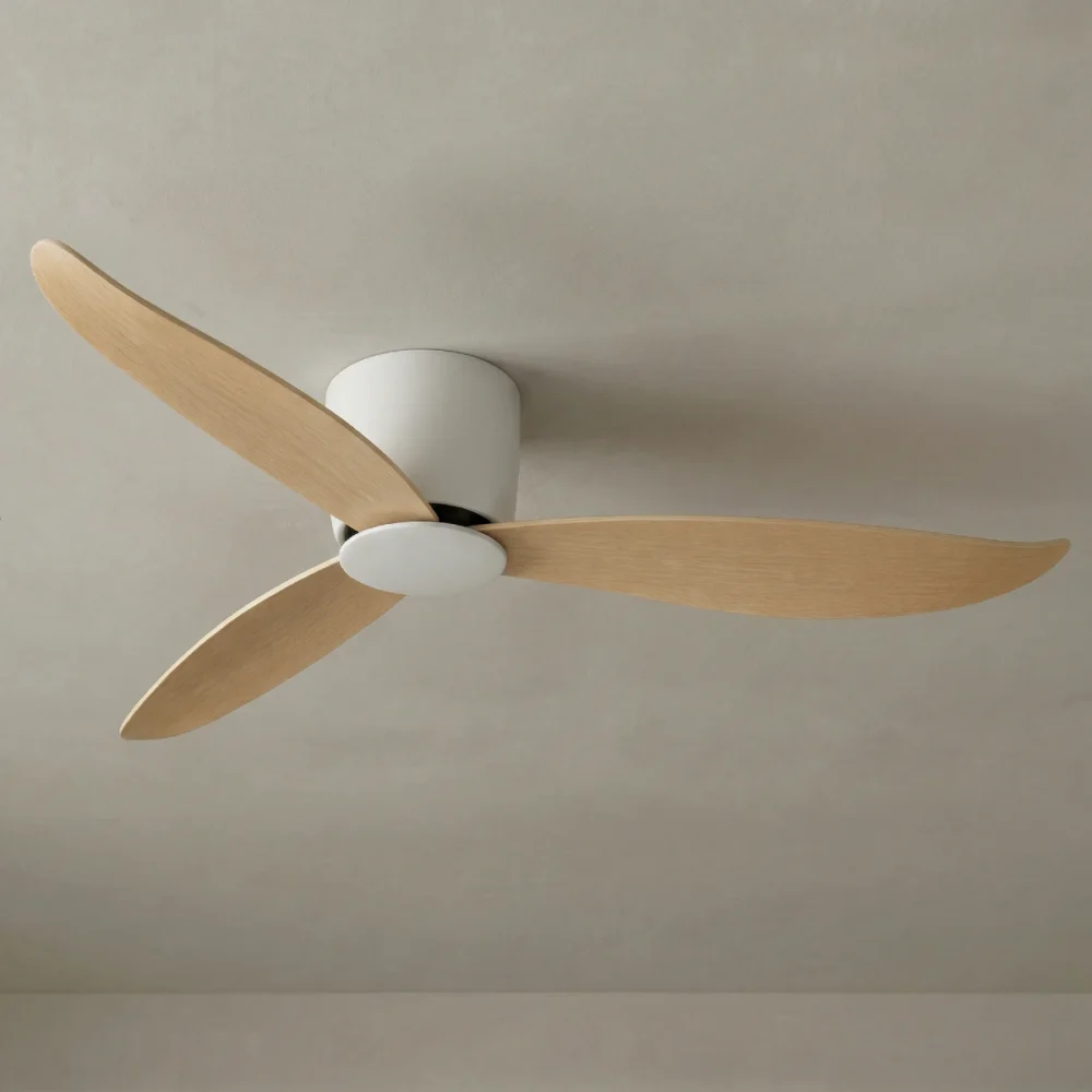 claro-essentials-spirit-dc-52-inch-white-with-light-timber-style-abs-blades-no-light-close-up-view