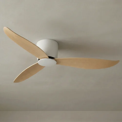 claro-essentials-spirit-dc-52-inch-white-with-light-timber-style-abs-blades-no-light-close-up-view